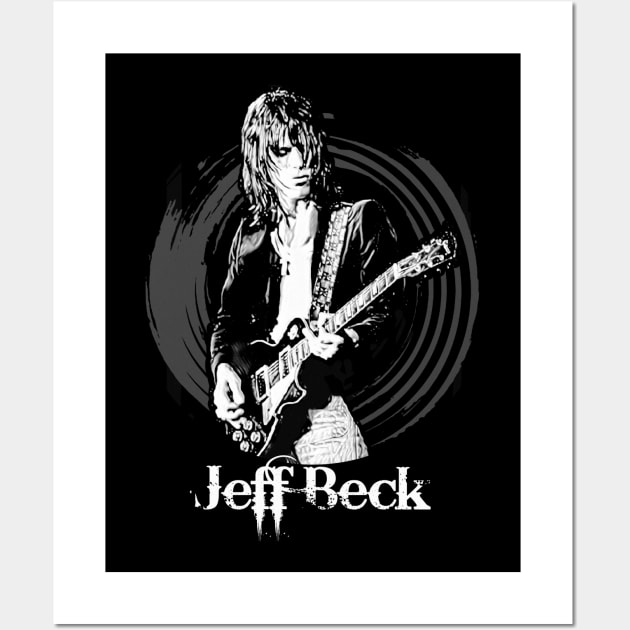 Jeff Beck - Guitar Legend Wall Art by Artizan